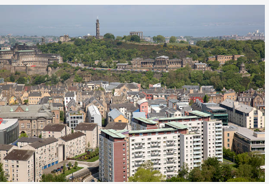 Picture of Edinburgh skyline